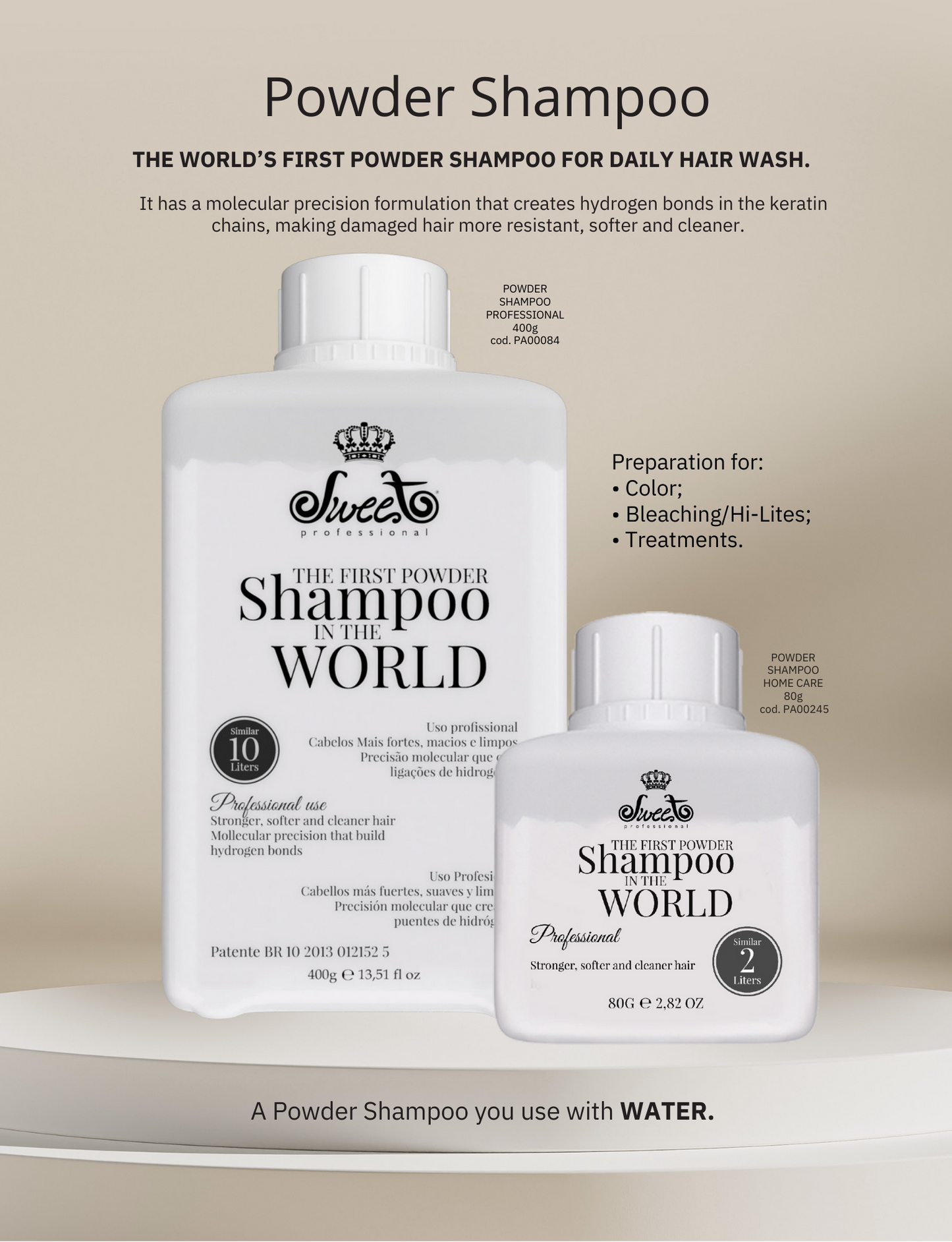 Powder Shampoo 80gr