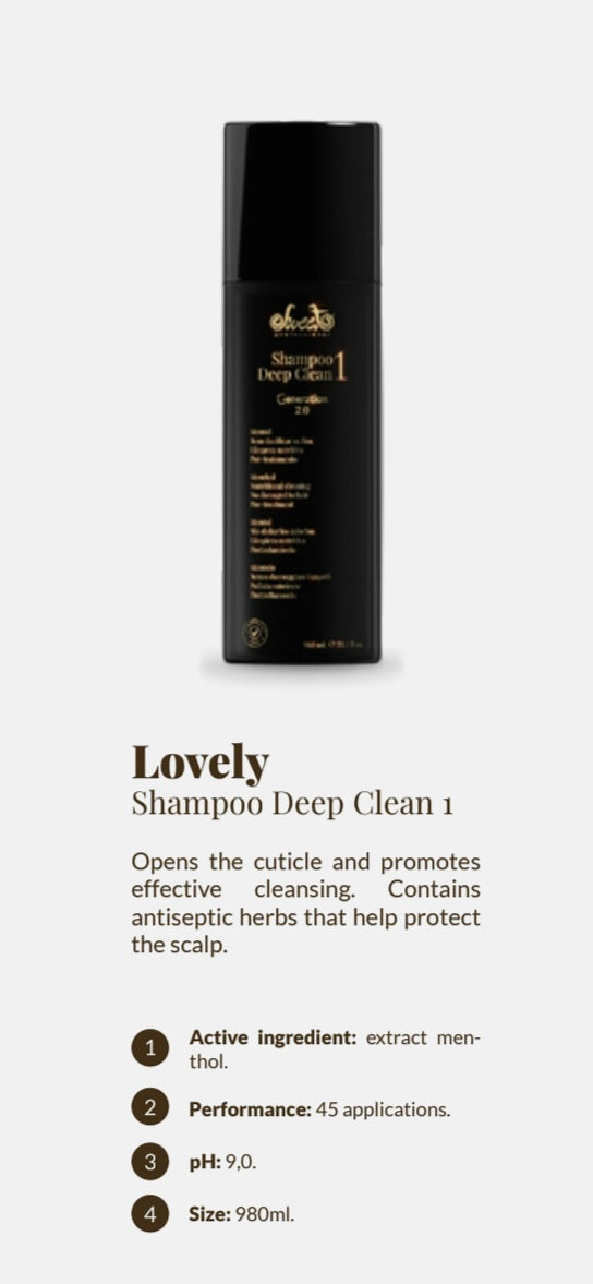 LOVELY SHAMPOO DEEP CLEAN 1