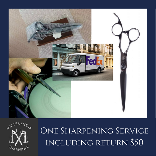 MAIL IN SHARPENING SERVICE FOR ONE PAIR OF SHEARS